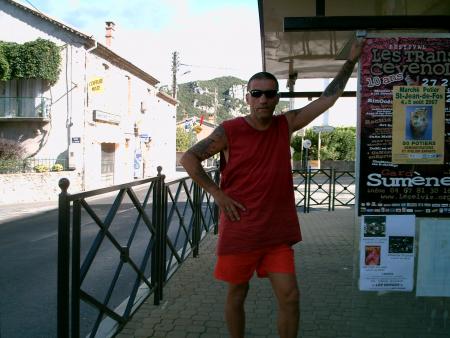 le king qui pose!